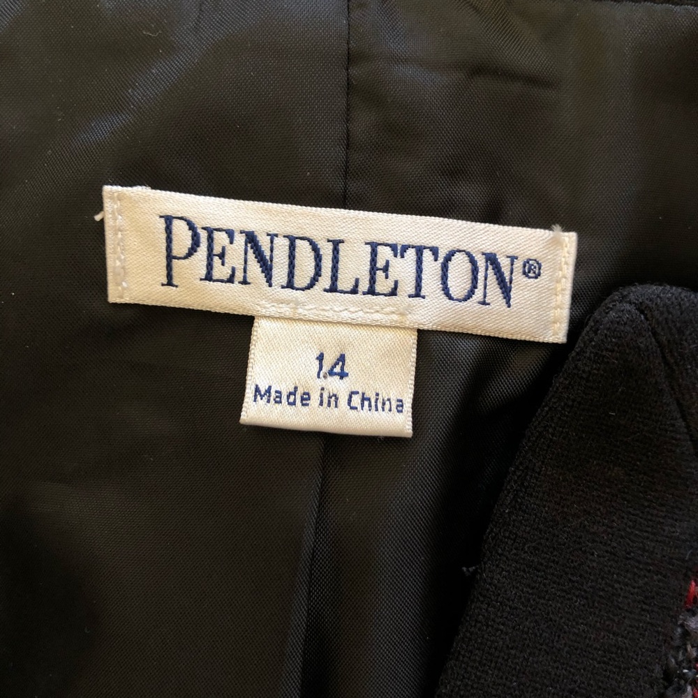 Pendleton Tweed Coat Jacket - image 5